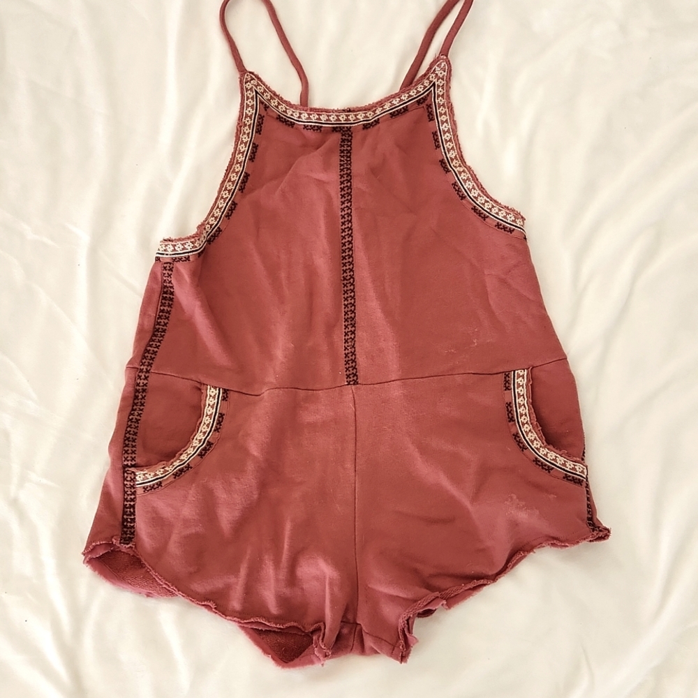 Free people Women's Romper in Rust